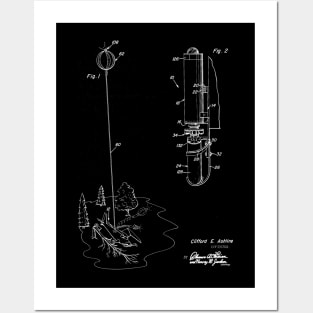 Impact Responsive Distress Signal Device Vintage Patent Hand Drawing Posters and Art